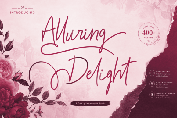 Alluring Delight: A Font That Adds Soul to Your Brand