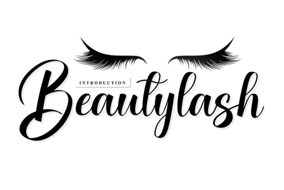 Beautylash: A Script Font with Character