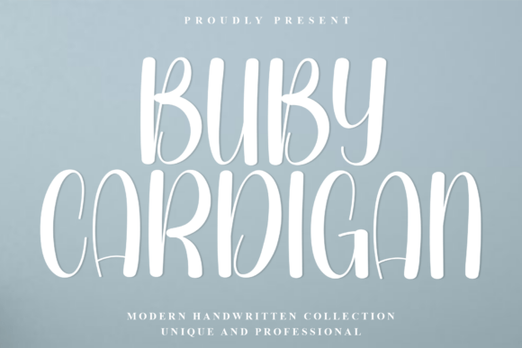 Buby Cardigan: A Script Font for Impactful Digital Design