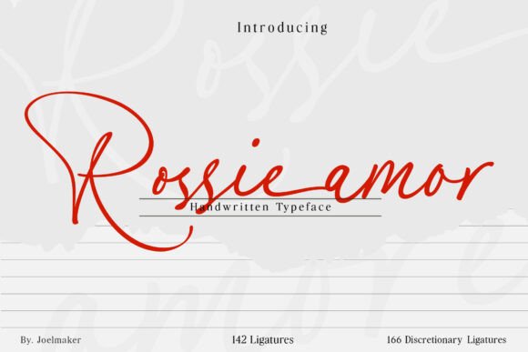 Choosing the Right Font: Rossie Amor for Editorial Design