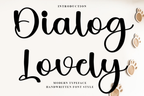 Dialog Lovely: A Script Font That Adds Personality to Campaigns