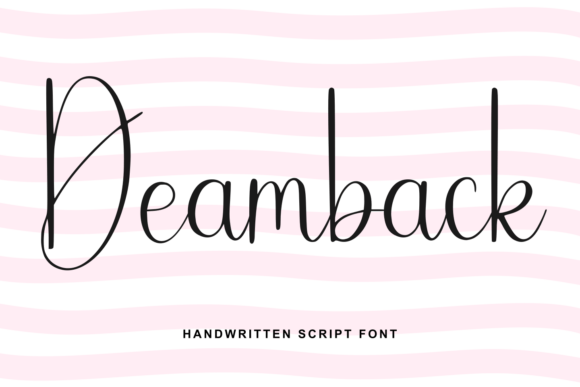 Dreamback: A Script Font for Elegant Web Design