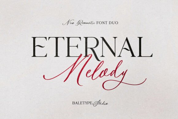 Eternal Melody Duo: A Font That Speaks to the Heart