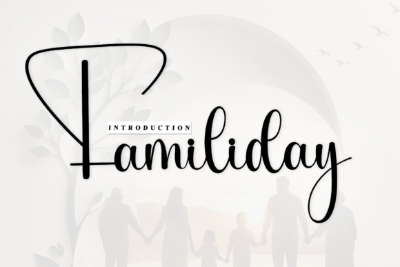 Familidaily: A Script Font for Refined Web Design