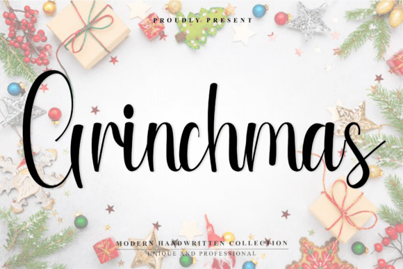 Grinchmas: A Font That Speaks in Rhythm