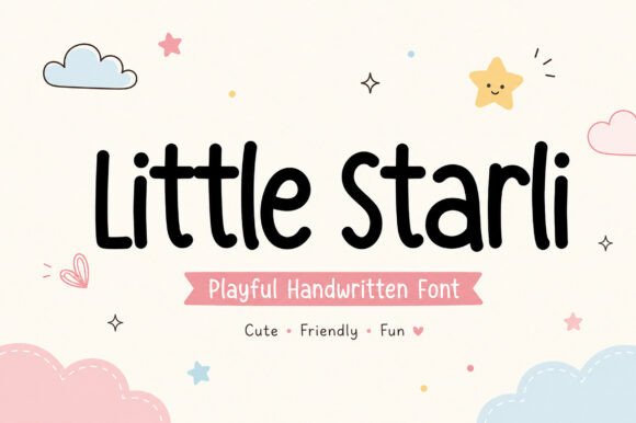 Little Starli: A Font That Brings Handwritten Charm to Every Project