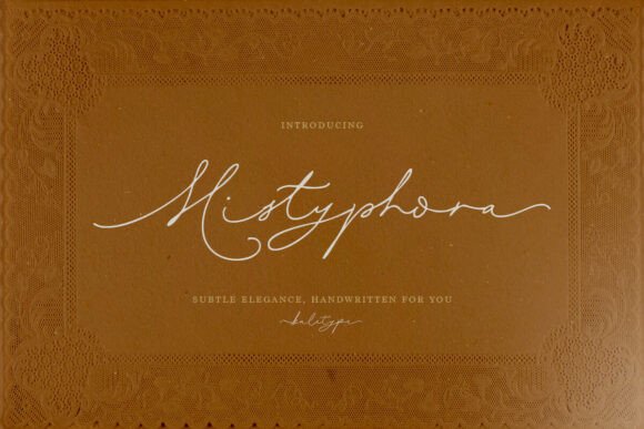 Mistyphora: A Font That Elevates Your Brand