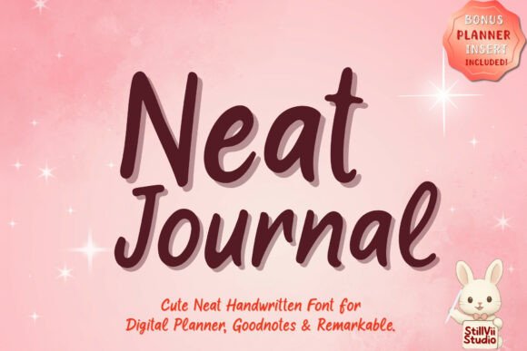 Neat Journal: A Font That Speaks with Heart