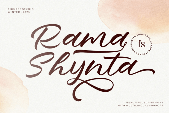 Ramashynta – A Script Font for Elegant Web Design