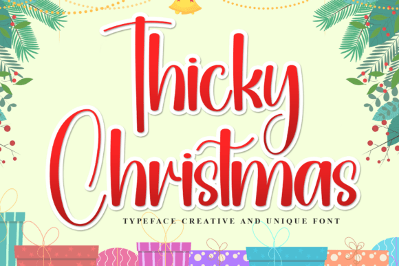 Thicky Christmas: The Font That Transformed My Brand