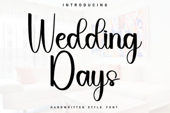 Wedding Days: A Font That Adds Personality to Your Web Design