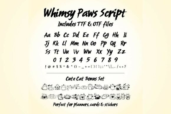 Whimsy paws
